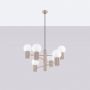 Sollux Lighting Halo lampa wisząca 6x8 W taupe SL.1836 zdj.7