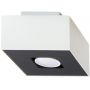 Sollux Lighting Mono lampa podsufitowa 1x40W biała/czarna SL.0066 zdj.1
