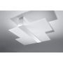 Sollux Lighting Massimo lampa podsufitowa 2x60W biała/chrom SL.0188 zdj.3