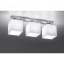 Sollux Lighting Piazza lampa podsufitowa 3x60W biała/chrom SL.0227 zdj.3
