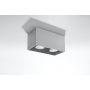 Sollux Lighting Quad Maxi lampa podsufitowa 2x40W szara SL.0382 zdj.4