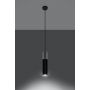 Sollux Lighting Borgio lampa wisząca 1x40W beton/czarna SL.0650 zdj.4