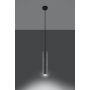 Sollux Lighting Luvo lampa wisząca 1x40W beton/czarna SL.0653 zdj.4
