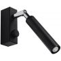 Sollux Lighting Eyetech kinkiet 1x40W czarny SL.0897 zdj.1