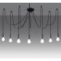 Sollux Lighting Neso lampa wisząca 7x15W szary/czarny SL.1162 zdj.4