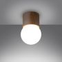 Sollux Lighting Boomo lampa podsufitowa 1x8W naturalne drewno SL.1190 zdj.4