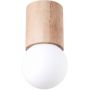 Sollux Lighting Boomo lampa podsufitowa 1x8W naturalne drewno SL.1191 zdj.1