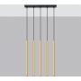 Sollux Lighting Pastelo lampa wisząca 5x8W złoty połysk SL.1198 zdj.3