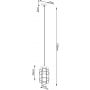 Sollux Lighting Gotto lampa wisząca 1x15W czarny SL.1263 zdj.2