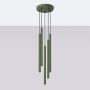 Sollux Lighting Pastelo lampa wisząca 5x8 W zielona SL.1522 zdj.3