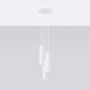 Sollux Lighting Karbon lampa wisząca 3x10 W biała SL.1538 zdj.3