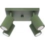 Sollux Lighting Karbon lampa podsufitowa 4x10 W zielona SL.1621 zdj.1