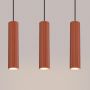 Sollux Lighting Karbon lampa wisząca 3x10 W czerwona SL.1632 zdj.6