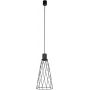 TK Lighting Modesto lampa wisząca 1x10 W czarna 10161 zdj.1