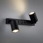 TK Lighting Top lampa podsufitowa 2x10 W czarna 10277 zdj.5