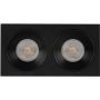TK Lighting Prisma Duo Black lampa do zabudowy 2x10 W czarna 10579 zdj.1