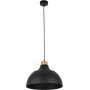 TK Lighting Cap lampa wisząca 1x15W czarna 2071 zdj.1