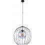 TK Lighting Universo lampa wisząca 1x15 W czarna 2552 zdj.1