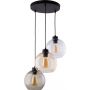 TK Lighting Cubus lampa wisząca 3x15 W czarna 2831 zdj.1