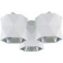 TK Lighting Siro White lampa podsufitowa 3x15W biała/srebrna 3248 zdj.1