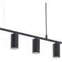 TK Lighting Logan Black lampa wisząca 4x50W czarna 4427 zdj.3