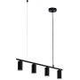 TK Lighting Logan Black lampa wisząca 4x50W czarna 4427 zdj.1