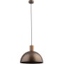 TK Lighting Oslo lampa wisząca 1x15 W brązowa 4508 zdj.1