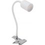 TK Lighting Top lampa biurkowa 1x10W chrom/biały 4559 zdj.1