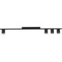 TK Lighting Logan lampa podsufitowa 4x10 W czarna 4566 zdj.1