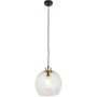 TK Lighting Devi lampa wisząca 1x15W czarny/złoty/przezroczysty 4578 zdj.5