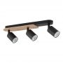 TK Lighting Cover lampa podsufitowa 3x10 W czarna 4675 zdj.3
