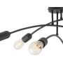 TK Lighting Helix lampa podsufitowa 6x15W czarna 4679 zdj.3