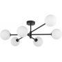 TK Lighting Sarius lampa podsufitowa 6x6W biały/czarny 4734 zdj.1