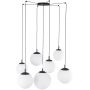 TK Lighting Esme lampa wisząca 7x15 W czarna 4794 zdj.5