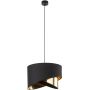 TK Lighting Grant lampa wisząca 1x15W czarna/złota 4823 zdj.1
