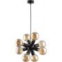 TK Lighting Rubio lampa wisząca 8x15W czarny 4835 zdj.1