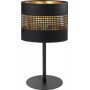TK Lighting Tago Black lampa stołowa 1x15W czarna/złota 5054 zdj.1