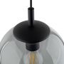 TK Lighting Esme lampa wisząca 1x15W czarny/grafitowy 5379 zdj.3