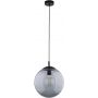 TK Lighting Esme lampa wisząca 1x15W czarny/grafitowy 5380 zdj.3