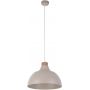 TK Lighting Cap lampa wisząca 1x15W beżowa 5664 zdj.1