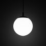 TK Lighting Esme lampa wisząca 1x15W czarny/biały 5670 zdj.5