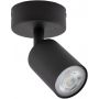 TK Lighting Top lampa podsufitowa 1x10 W czarna 5739 zdj.1