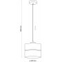 TK Lighting Eco lampa wisząca 1x15W jasne drewno 5770 zdj.3