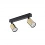 TK Lighting Top lampa podsufitowa 2x10 W czarna 5967 zdj.3