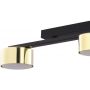 TK Lighting Dallas Gold/Black lampa podsufitowa 4x10W złoty/czarny 6095 zdj.4