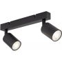 TK Lighting Top lampa podsufitowa 2x10 W czarna 6175 zdj.4