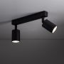 TK Lighting Top lampa podsufitowa 2x10 W czarna 6175 zdj.5