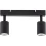 TK Lighting Top lampa podsufitowa 2x10 W czarna 6175 zdj.3