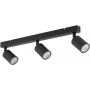 TK Lighting Top lampa podsufitowa 3x10 W czarna 6176 zdj.1