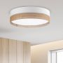 TK Lighting Linobianco plafon 4x15W biały/brązowy 6578 zdj.4